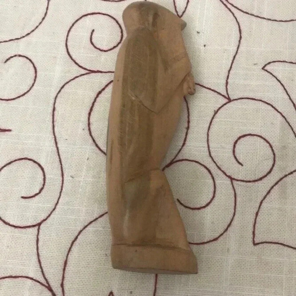 Vintage Hand Carved Wooden Monkey See No Evil, Hear No Evil, Speak No Evil - Picture 8 of 9